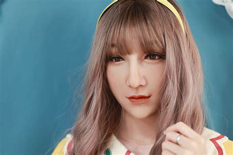 Custom Realistic Halloween Silicone Human Mask Female Face Mask For
