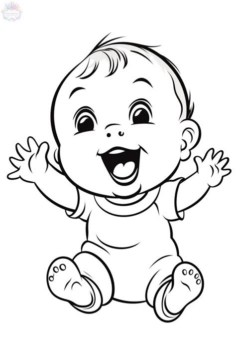 Bebe Para Colorir E Imprimir - Bebê Para Colorir+ De 60 Desenhos Para Imprimir e Pintar