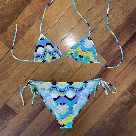 Emilio Pucci Bikini Size Accepting Offers Depop