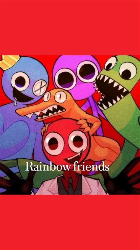 Rainbow friends | Rainbow, Friend memes, Friends