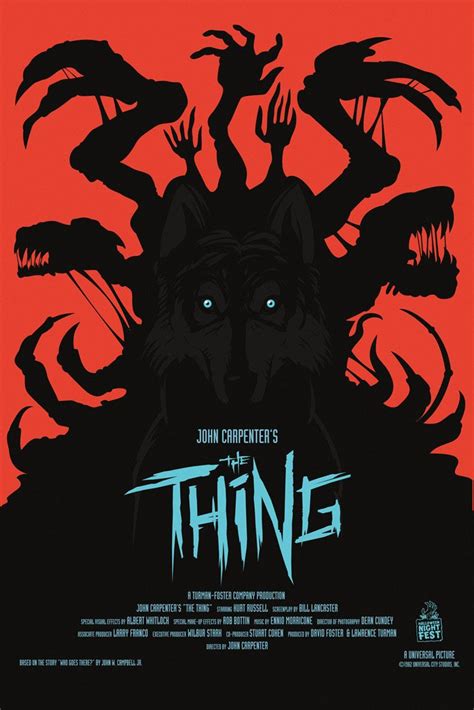 The Thing (1982) Movie Poster – My Hot Posters