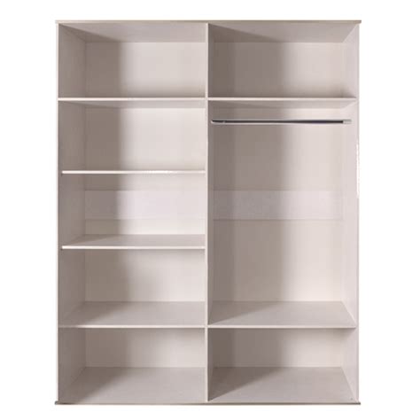 Шкаф 4-дв с зеркалами для платья и белья Rimini слоновая кость – купить ...