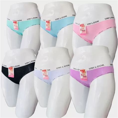 Bikini Dama Docena Pzas Mayoreo Algodon Colores Cuotas sin interés