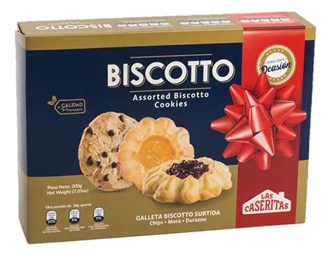 Galletas De Navidad Caseritas Biscotto Surtidas Caja X 200gr MercadoLibre