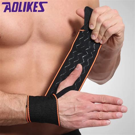 1Pcs Sports Wristband Gym Crossfit Wrist Support Band Compression Strap