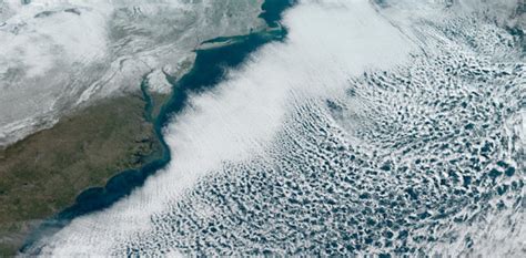Watch as thousands of cloud streets billow over the Atlantic - The ...