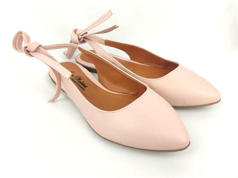 Sapatilha Mule Nude Tirinha Amarra O Josy Medeiros