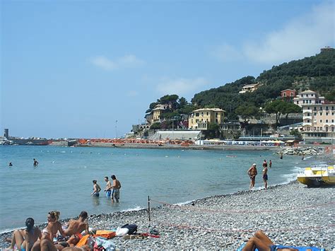 Recco The Beaches (Liguria, Italy) - liguria diving Recco - genoa beaches Recco - ligurian beach ...