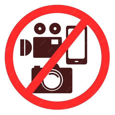 Sinais Proibidos Em Fotos - Sinais de proibição proibição de filmagem e fotografia, bem como do uso ...