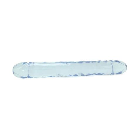 Dildo Doble Crystal Jellies Claro Foreplay