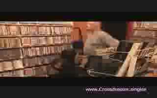 Depraved Crossdressers Fucking In Sex Shop By TROC BoyFriendTV