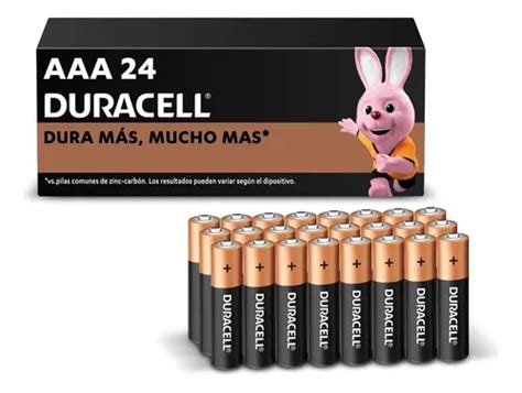 Pack 24 Pilas Duracell Aaa Alcalina Caja Tecnocenter