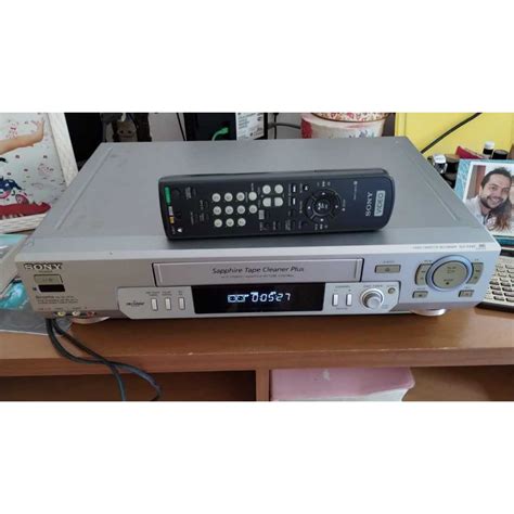 Video Cassete Sony Slv Ex Sbr Controle Remoto Original Av