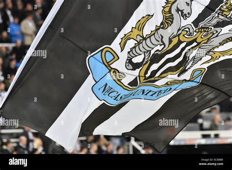 Newcastle United Flag Hi Res Stock Photography And Images Alamy