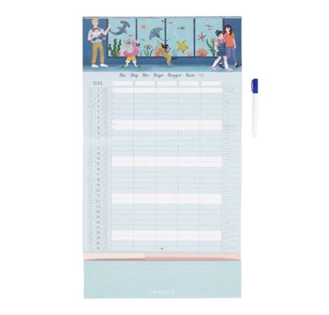 Calendrier Familial Draeger Home Office L Organise Tout