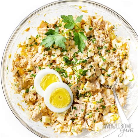 Tuna Salad Recipe With Egg (10 Minutes!) - Wholesome Yum
