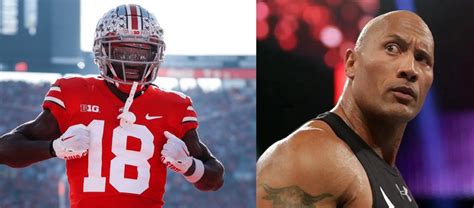 Warrior Ohio State Buckeyes Wr Marvin Harrison Jr Signs Nil Deal With The Rock Sports