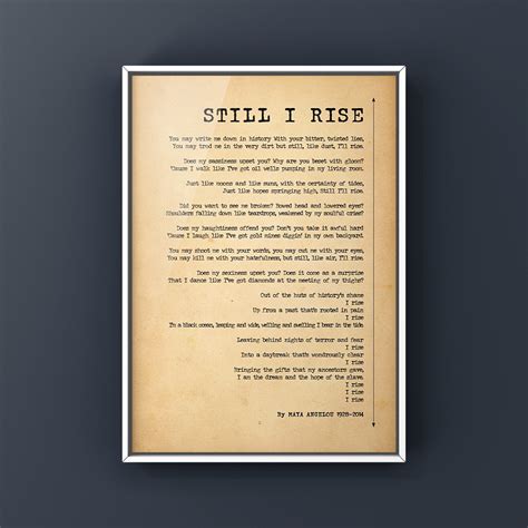 I Rise Poem 2