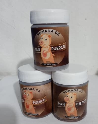 Pomada De Pan Puerco Natural Pack C Sufato