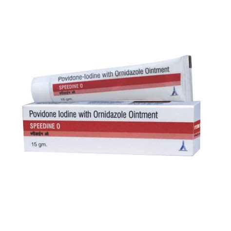 Povidone Iodine With Ornidazole Ointment At Rs 83 Pack Povidone