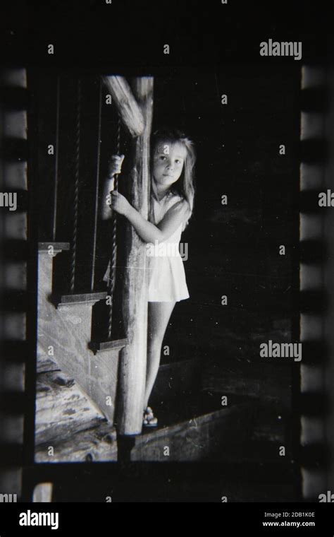 Fine 1970s Vintage Black And White Photography Of A Beautiful Young