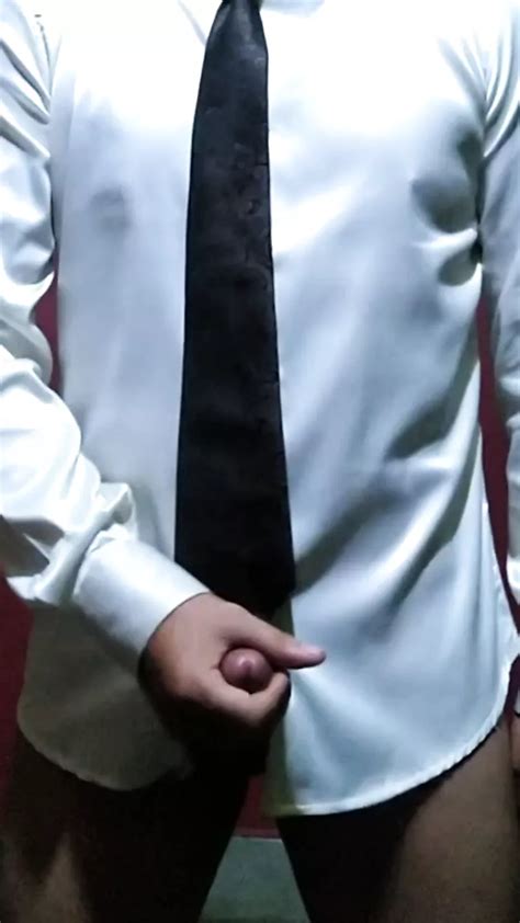 Masturbating In Satin Shirt And Tie Gay Porn 0e XHamster XHamster