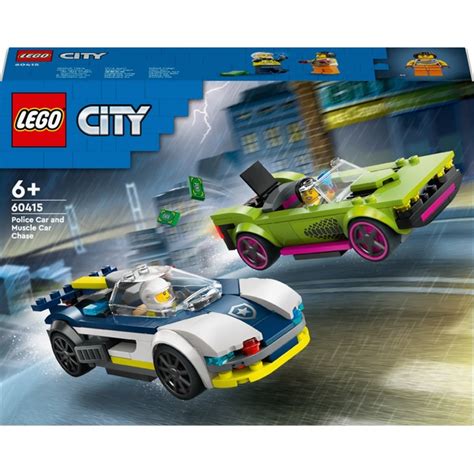 Lego City Verfolgungsjagd Mit Polizeiauto Und Muscle Car Smyths