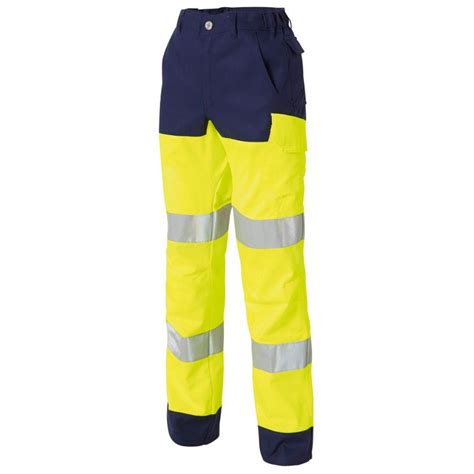 LUKLIGHT Pantalon de travail homme haute visibilité BGA Vêtements