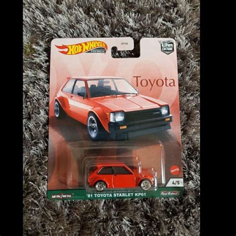 Promo Hot Wheels 81 Toyota Starlet Kp61 Hotwheels Diskon 25 Di Seller Dm Store S Karang