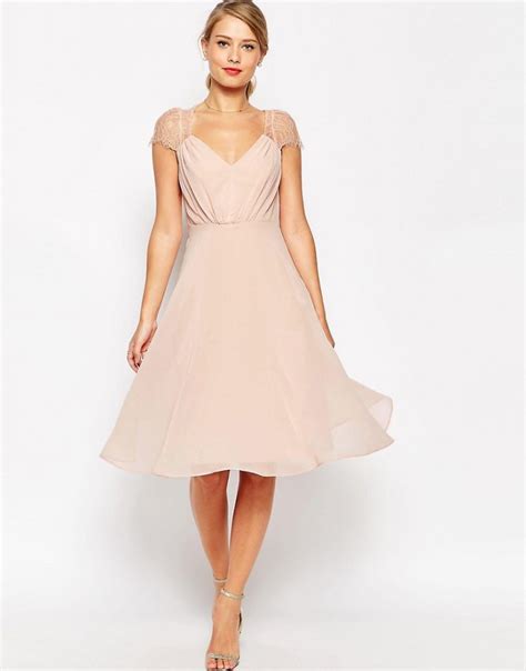 Vestidos Color Nude O Rosa Palo Fiestas Bodas Juveniles