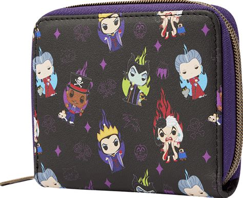 Disney Villains Zip Around Wallet Backpacks Luggage And Purses Hobbydb