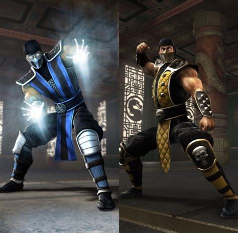 Mortal Kombat Veja Evolução De Sub Zero E Scorpion Na Franquia Contilnet Notícias