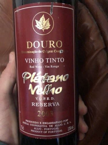 1998 Adega Cooperativa de Alijo Plátano Reserva Tinto Vivino US