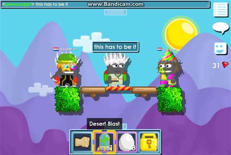 Growtopia Using Desert Blast YouTube