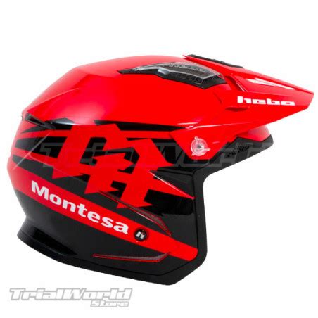 Casco Trial Hebo Zone 5 AIR Montesa Classic Rojo En Oferta Trialworld