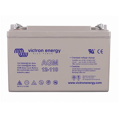 Victron V Ah Agm Deep Cycle Battery Bat Ameresco Solar