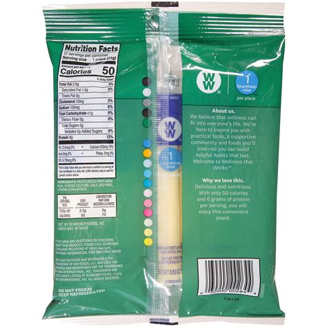 Weight Watchers Light String Cheese Nutrition Facts | Besto Blog