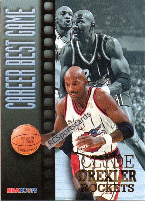 1996 97 Clyde Drexler Rockets Itm N4682