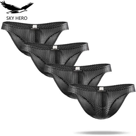 4pcs Lot Men S Briefs Underwear Sexy Slip Hombre Calzoncillos Male Cuecas Bikini Jockstrap For