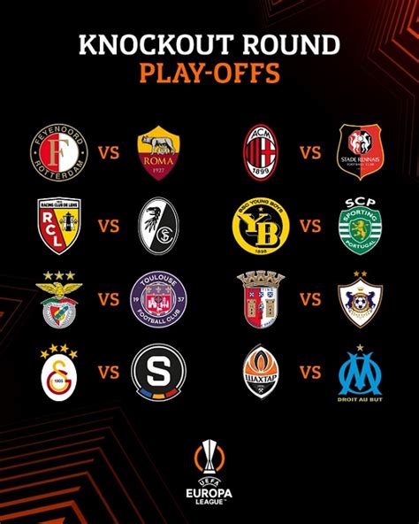 Hasil Undian Babak Playoff Sistem Gugur Liga Europa Ada Ac Milan Vs