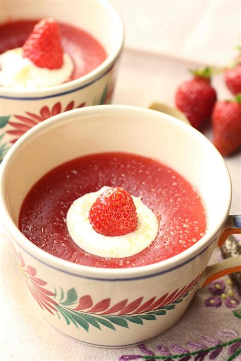 Un Peu Gay Dans Les Coings Kisiel Aux Fraises Et Au Miel