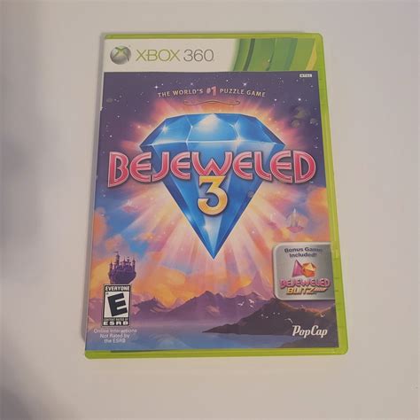 Bejeweled 3 (Microsoft Xbox 360, 2011) 899274002519 | eBay