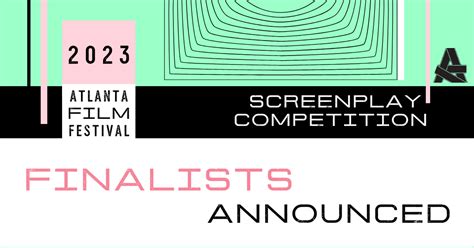 2023 Atlanta Film Festival Screenplay Competition Finalists — Atlanta Film Festival