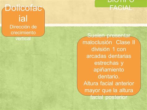 Biotipo Facial El Termino Biotiofacial Es Utilizado En Odontolog A