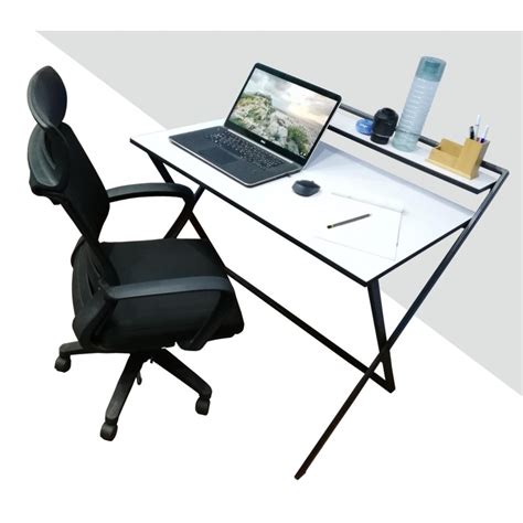 Portable Study Table Folding White Hd Ot 029 S W