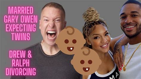 Married Comedian Gary Owen Expecting Twins Drew Sidora Rhoa And Ralph