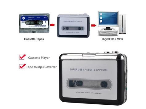 Original Genuine Ezcap 218 Tape To PC Old Cassette To MP3 Format