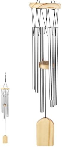 Frevoitna 6 Tubes En Aluminium Carillon A Vent Exterieur Carillons