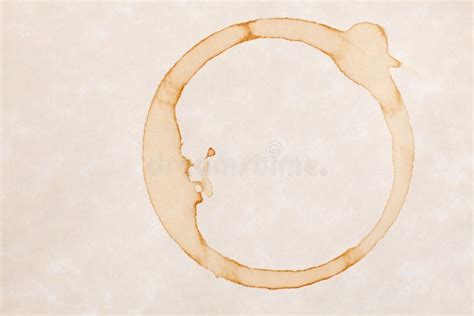 Coffee Ring Stain Stock Photo Image Of Java Pattern 13882088