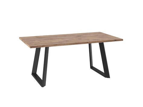 Стол прямоугольный Mamadoma Loft Lux-180 180x75x95 см ЛДСП цвет черный ...